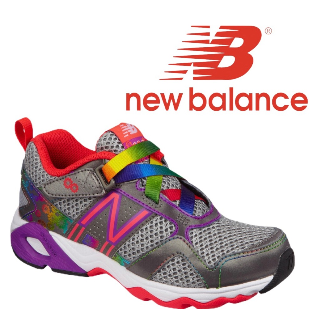 New balance girls sneakers KO 695 Rainbow Sizs 7